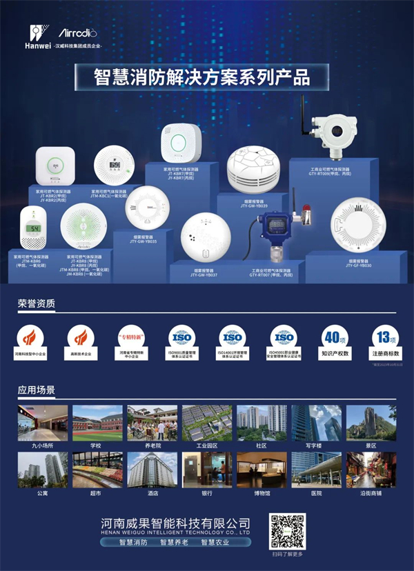 威果科技智慧消防解决方案系列产品